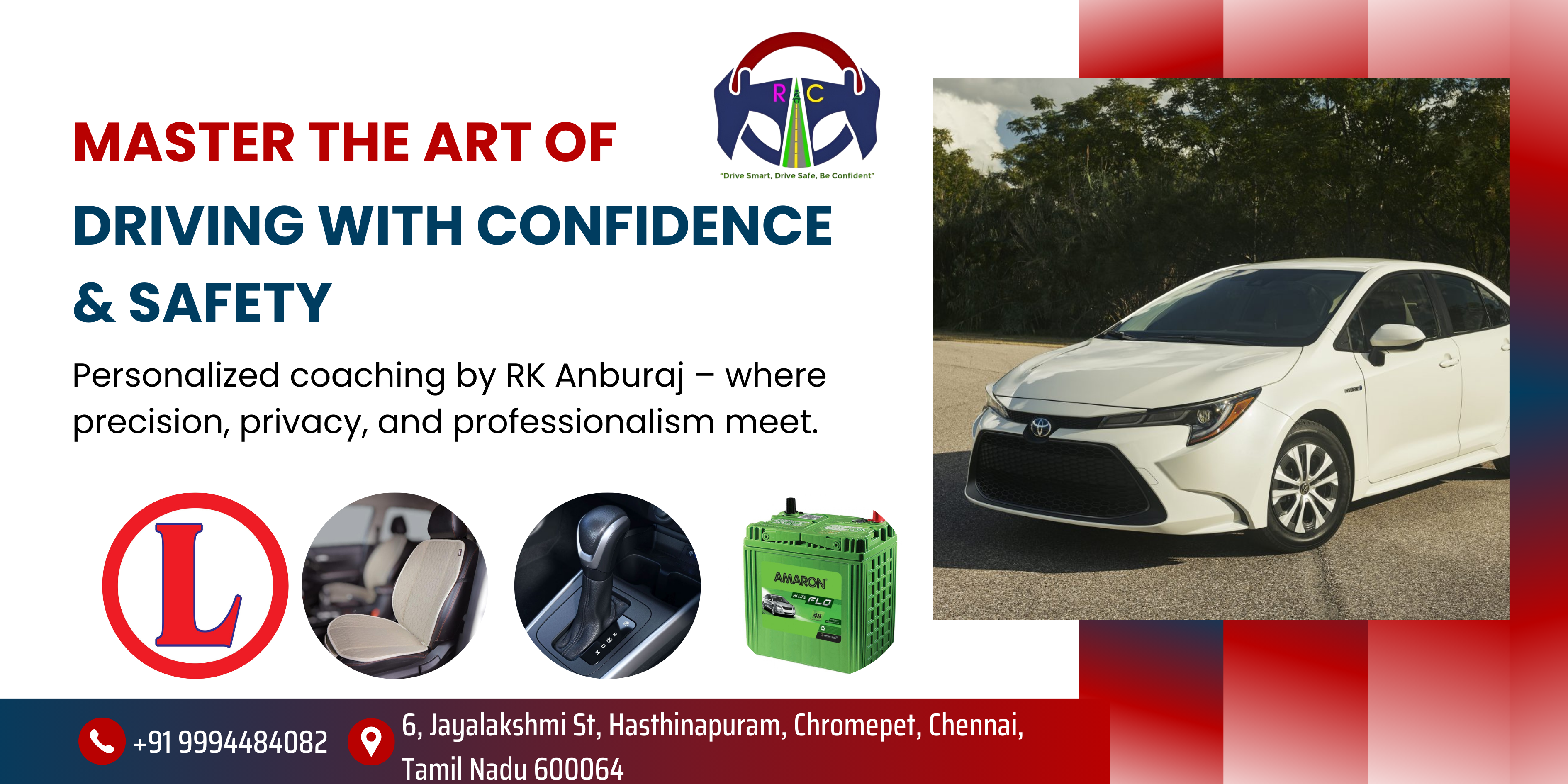 Personal Car Driving Training in Chennai